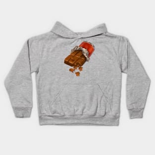 Chocolate Froggies Kids Hoodie